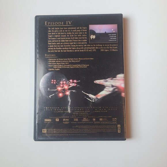*5 for $20* Star Wars IV Movie - DVD - 4 - Picture 2 of 2